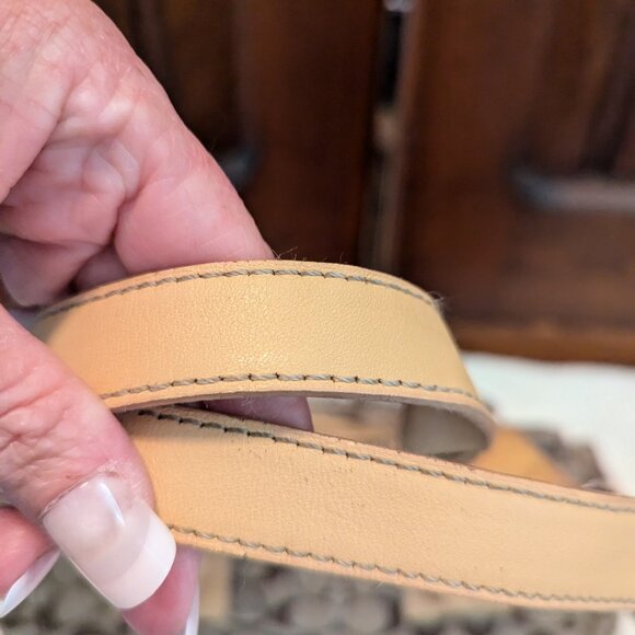 Coach Vintage Y2K Classic C Logo Soho Mini Boston Tan Canvas Leather Handbag - Picture 9 of 12